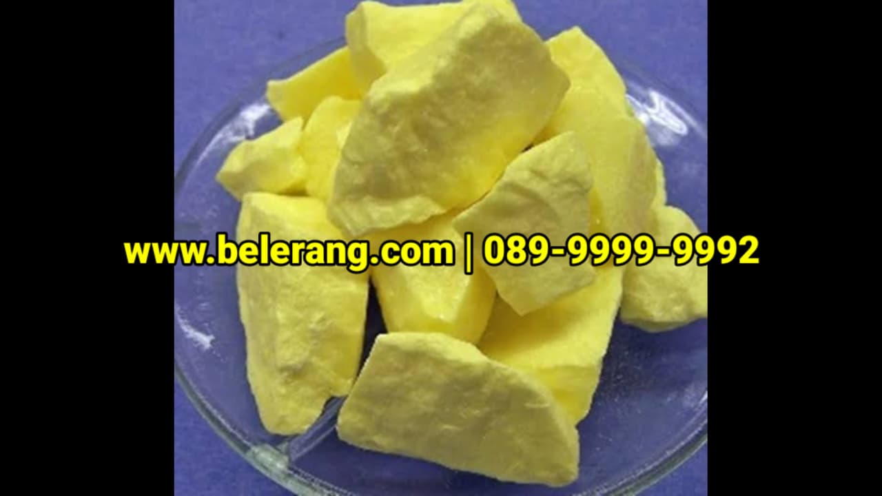 Mengapa Ratusan Pelaku Industri Memilih Supplier Belerang Sidoarjo Berkualitas Tinggi